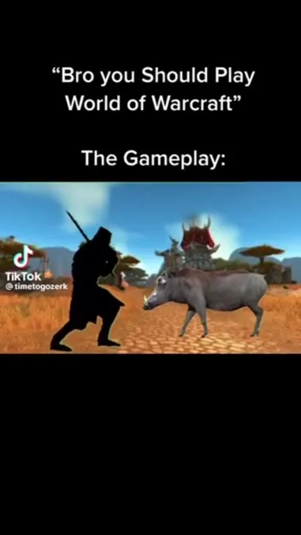 World of Warcraft Gameplay Be Like