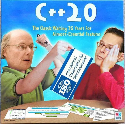 C++20 Classic Waiting Meme