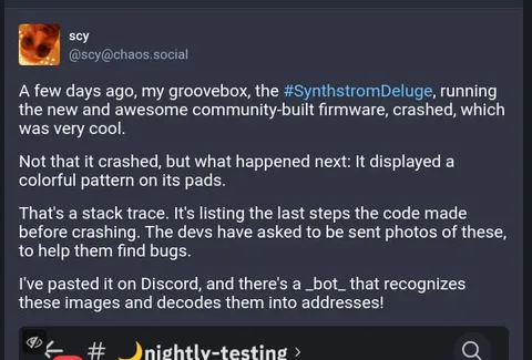 Groovebox Crash Stack Trace