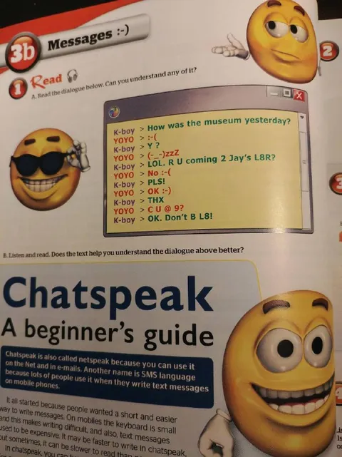 Chatspeak Museum Dialogue
