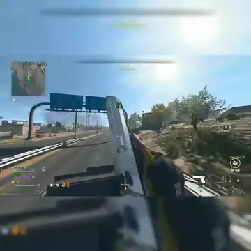 Прыжок на капот в Warzone
