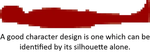 Character Design Silhouette Joke