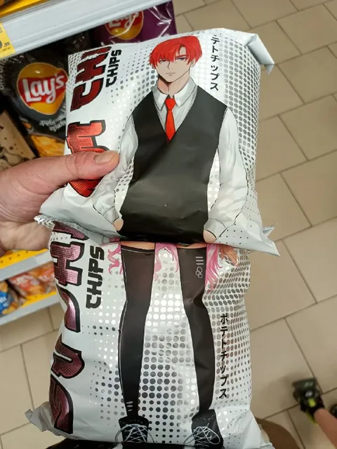 アニメキャラのポテトチップス