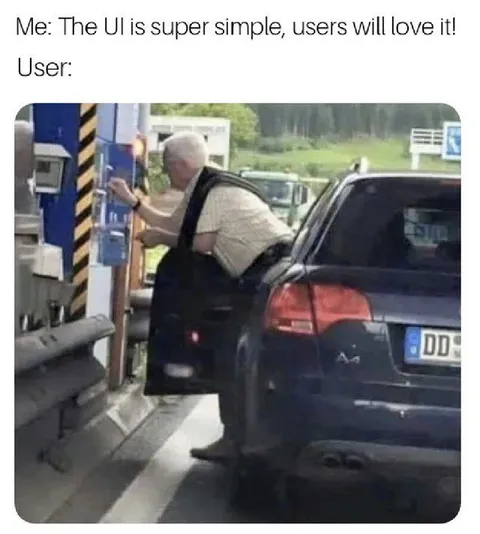 Simple UI, Confused User