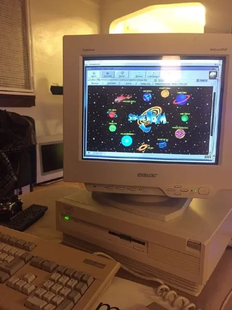 Space Jam on an Old Computer