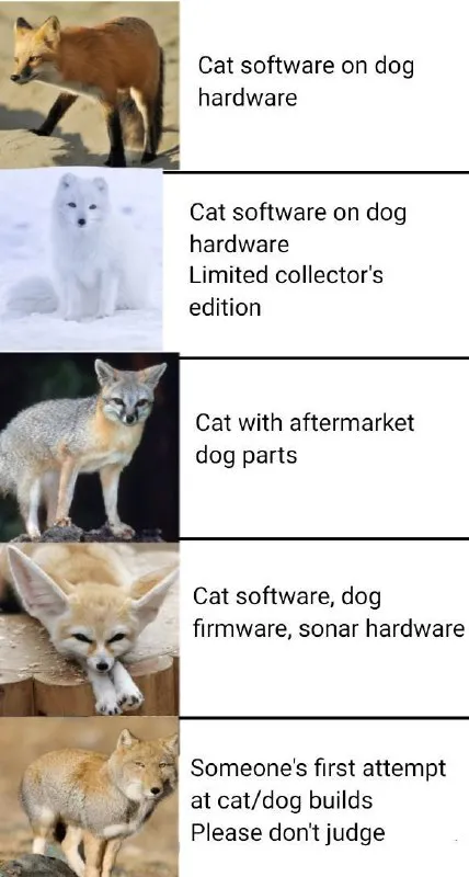 Cat Software on Dog Hardware