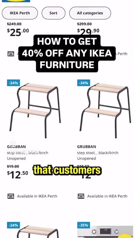 How to Get 40% Off IKEA Furniture