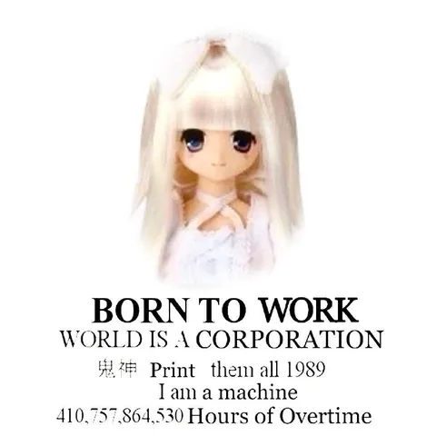 Born to Work Overtime Doll