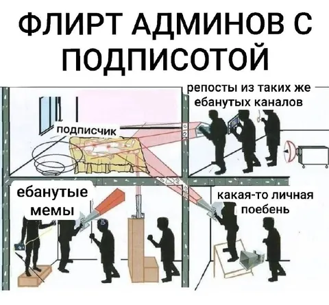 Флирт админов с подписотой