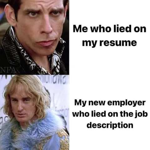 Lied on My Resume