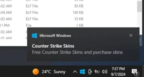 Windows Gives Free Counter Strike Skins