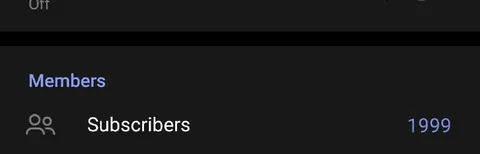 1999 Subscribers Almost 2000