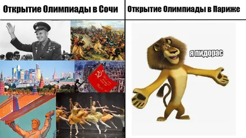 Олимпиада в Сочи и Париже