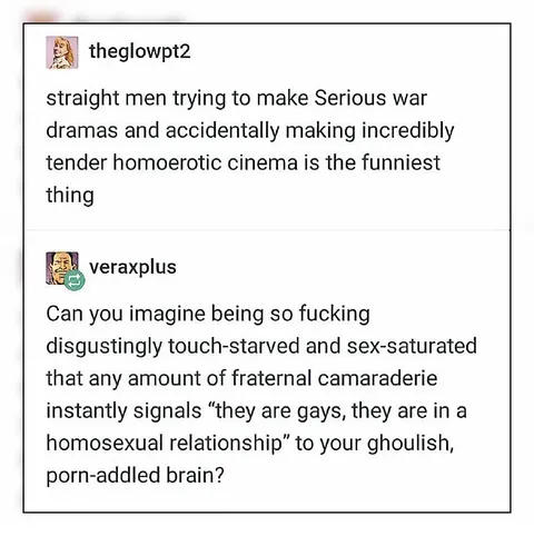 Tender Homoerotic War Cinema