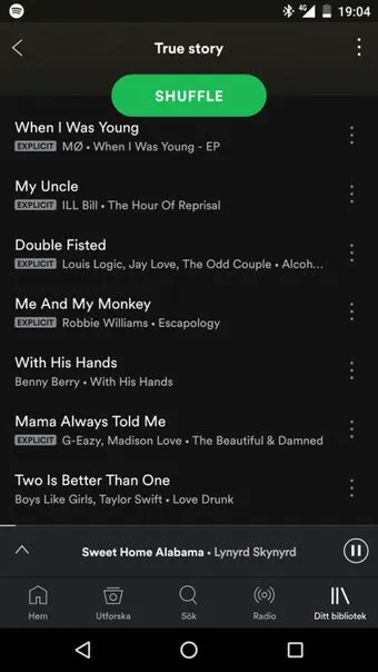 True Story Playlist