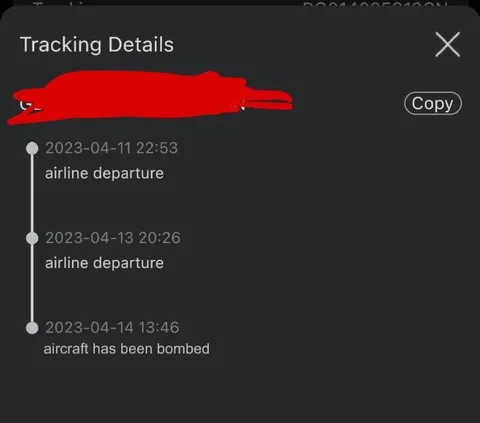 Tracking Details Gone Wrong