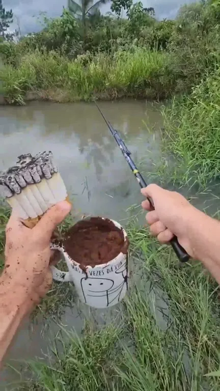 Pesca que vira fumaça