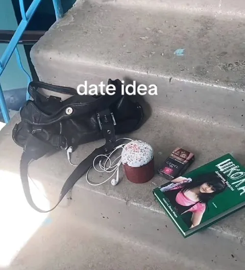 Date Idea on the Stairs
