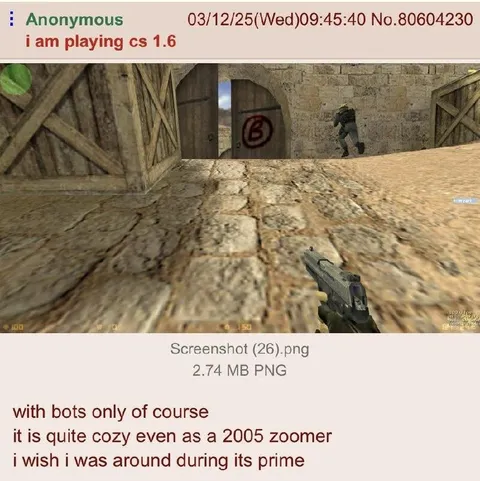 Playing CS 1.6 With Bots