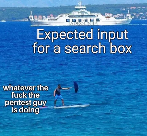 Pentest Guy Search Input