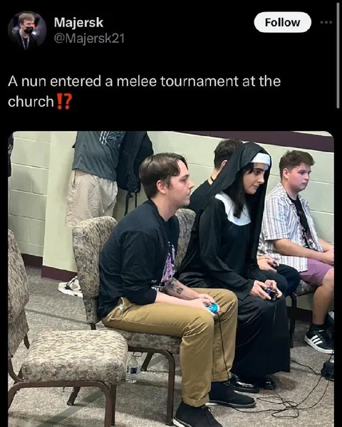 Nun Enters Melee Tournament