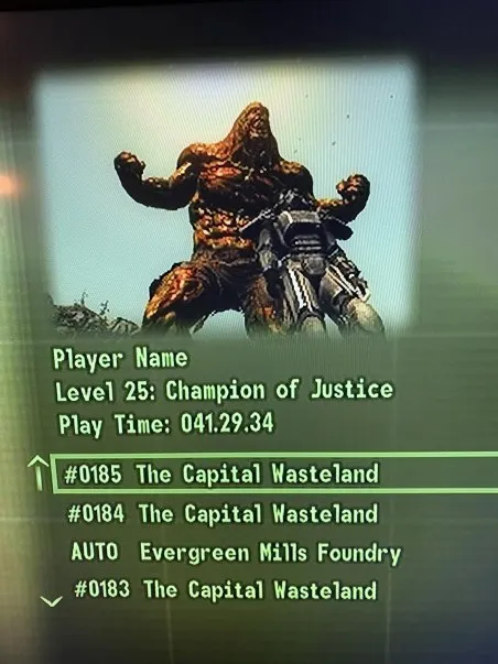 Champion of Justice in the Wasteland