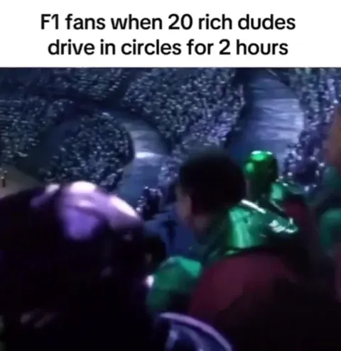 F1 Fans Go Wild