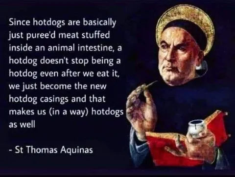 Theological Hotdog Logic