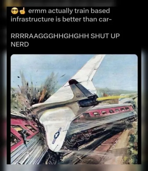 Train Infrastructure Nerd Gets Shut Up
