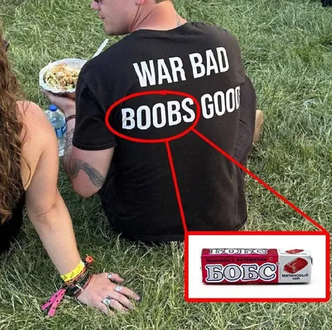 War Bad Boobs Good