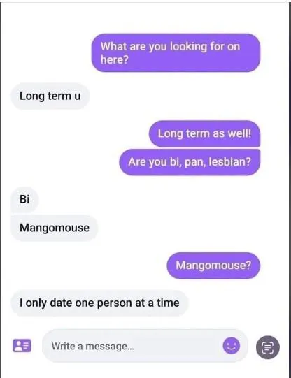 I Only Date One Person at a Time