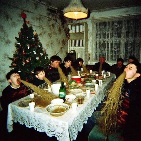 Странный рождественский ужин