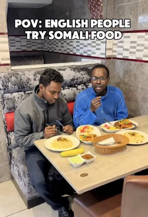 English People Try Somali Food