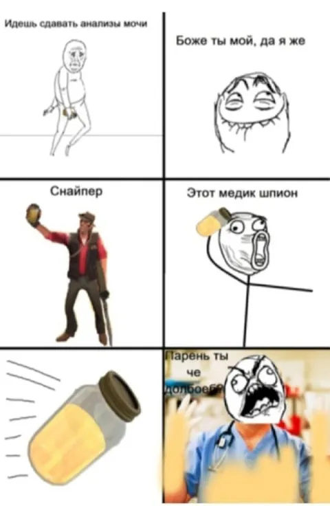 Сдача анализов мочи