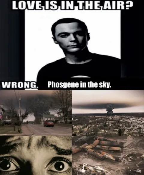 Phosgene in the Sky