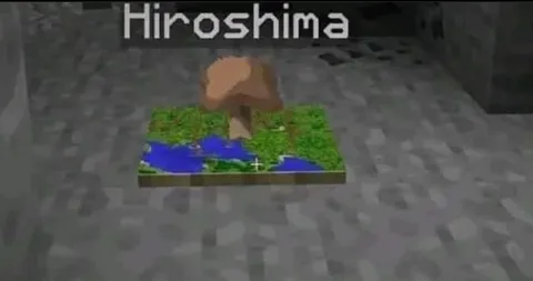 Хиросима в Minecraft