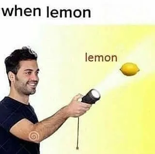 When Lemon Appears