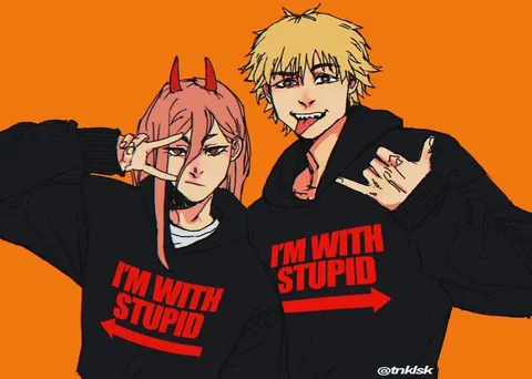I'm With Stupid Anime Duo