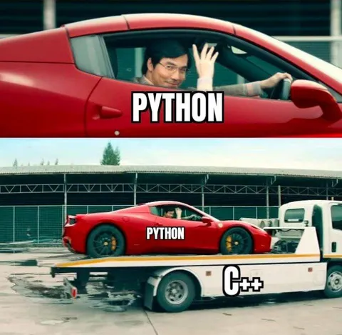 Python Gets Towed by C++