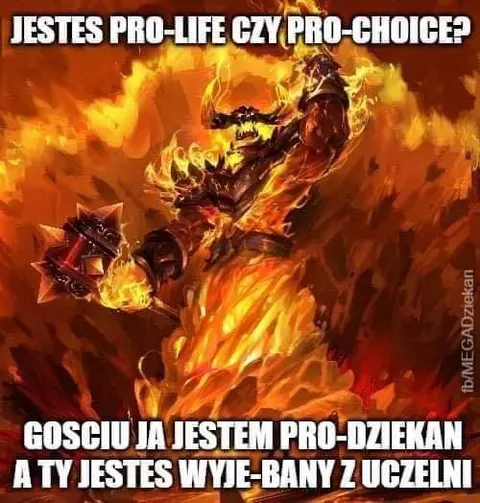 Pro-dziekan kontra pro-choice