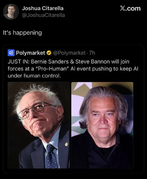 Bernie and Bannon Join Forces