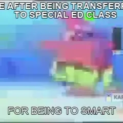 Transferred to special ed