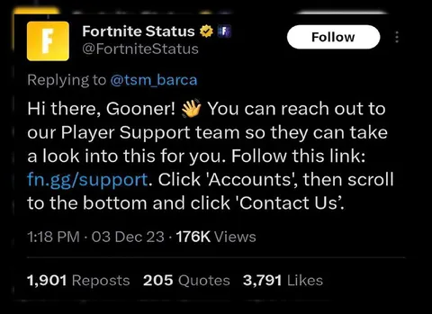 Fortnite Calls You a Gooner