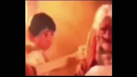 Неожиданная реакция бабушки
