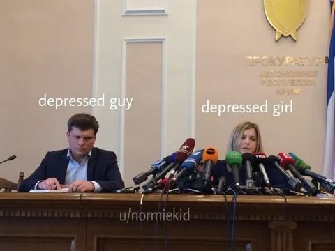 Depressed Guy and Depressed Girl