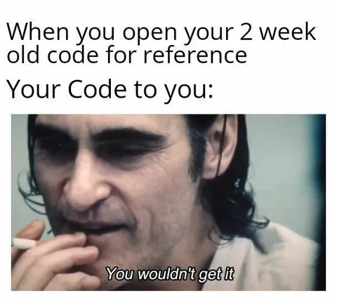 When Your Old Code Makes No Sense