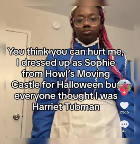 Sophie Mistaken for Harriet Tubman