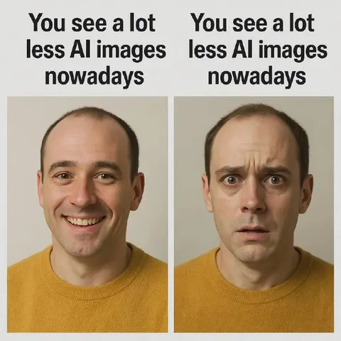 Less AI Images Nowadays
