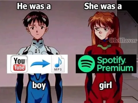 YouTube-to-MP3 Boy vs Spotify Girl