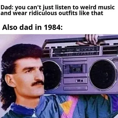 Dad’s Ridiculous 1984 Outfit